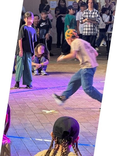 細かいステップも正確で、見ていて引き込まれました！